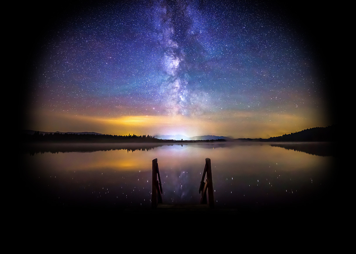 Milky Way Time-Lapse - One Night At The Lake