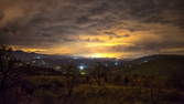 Time lapse clip - Sicily - Clearing Night-Sky