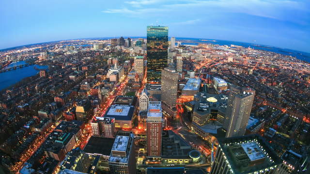 Boston Skyline Close Up