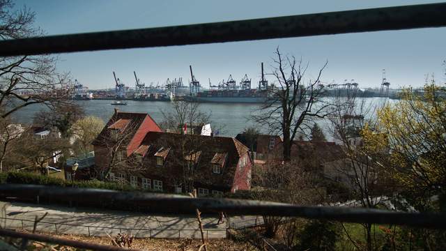 Port of Hamburg 4k