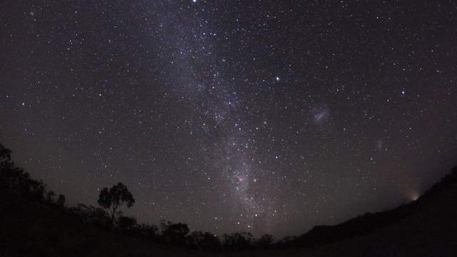 Milky Way at southern sky