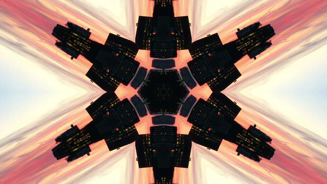 Music Background Video - New York Kaleidoscope