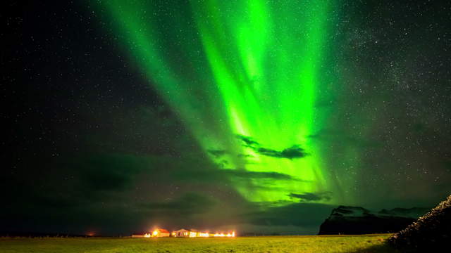 Iceland Aurora Borealis (Northern Lights)