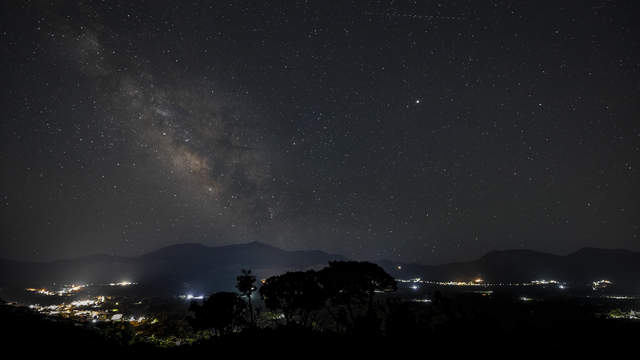 Milky Way over the Lasithi Plateau