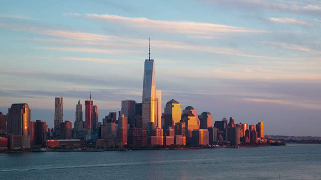 Sunset Skyline NYC