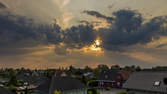 Time lapse clip - Evening sky
