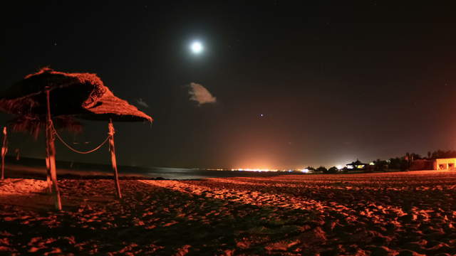 Beach Moon