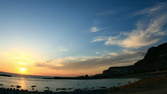 Time lapse clip - Ocean Sunset