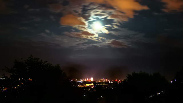 Fullmoon above Munich