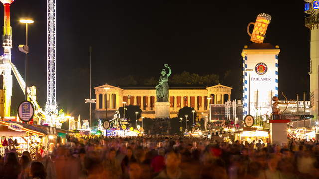 Oktoberfest Crowds