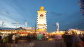 Time lapse clip - Oktoberfest At Twilight