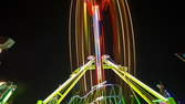 Time lapse clip - Amusement Ride Pan Shot