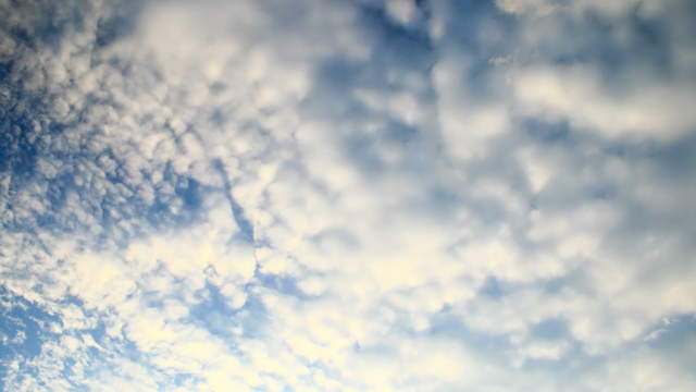 Clouds Blue-White