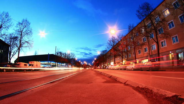 Traffic at Twilight