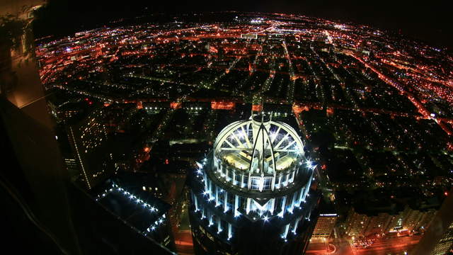 Boston Aerial View South