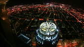 Time lapse clip - Boston Aerial View South