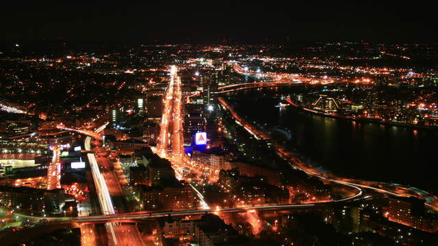 Boston Aerial View Zoom