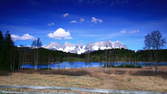 Time lapse clip - Wilder Kaiser Mountain with Lake Schwarzsee