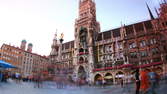 Time lapse clip - Pedestrian Zone, Munich Marienplatz