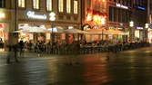 Time lapse clip - Cafe Pedestrian Zone Munich