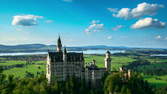 Time lapse clip - Neuschwanstein Castle