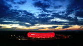 Time lapse clip - Allianzarena Day-Night