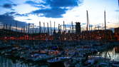 Time lapse clip - Barcelona Harbour