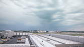 Time lapse clip - Time lapse sequence of a thunderstorm at airport