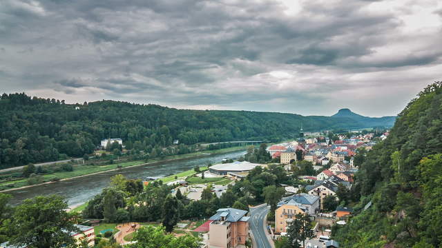 Elbe River Time Lapse