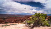 Time lapse clip - Arches National Park - Devils Garden Part 1