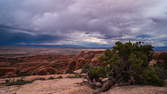 Time lapse clip - Arches National Park - Devils Garden Part 2