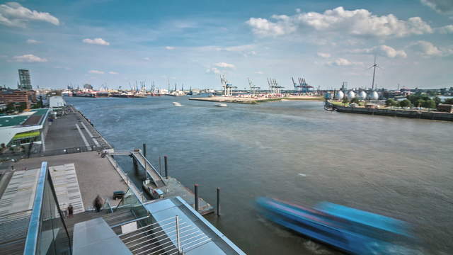 Port of Hamburg Time Lapse