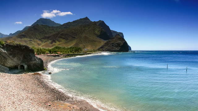 Gran Canaria Coast with Pebble Beach