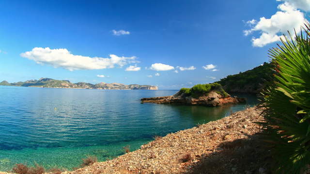 Mallorca Beach Fisheye