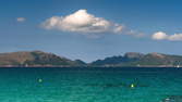 Time lapse clip - Ocean View Alcudia, Mallorca, Baleares