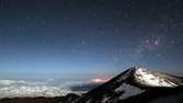 Time lapse clip - Mauna Kea and Kilauea Volcano