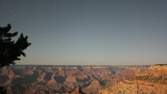 Time lapse clip - Moonset at Grand Canyon