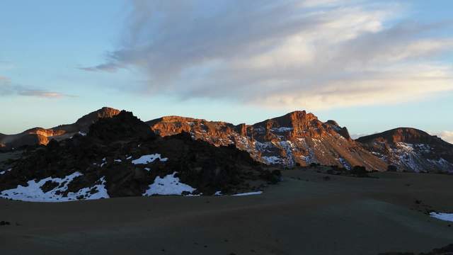 Sunset at Canadas del Teide