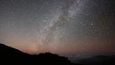 Time lapse clip - Milky Way over the clouds