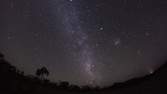 Time lapse clip - Milky Way at southern sky
