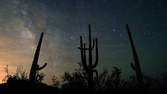 Time lapse clip - Saguaro National Park