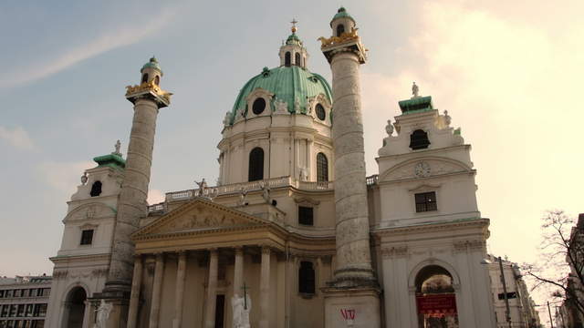 Karlskirche Vienna – Hyperlapse