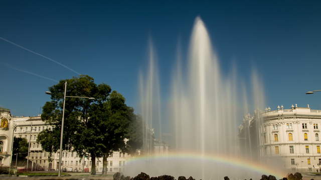 Schwarzenbergplatz and Hochstrahlbrunnen – Hyperlapse