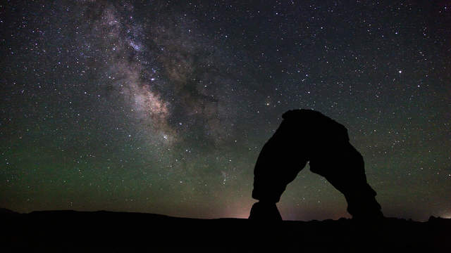 Milky Way Arches National Park