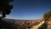 Time lapse clip - Grand Canyon in moonlight and morning twilight