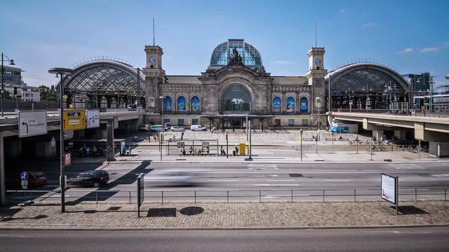 Dresden Main Station Time Lapse