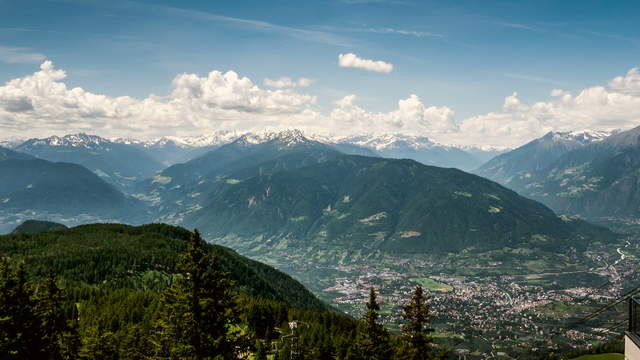 Merano cloud  time lapse