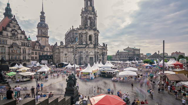 Dresden City Festival Time Lapse