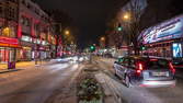 Time lapse clip - Hamburg Reeperbahn Time Traffic