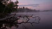 Time lapse clip - Sunrise at the lake